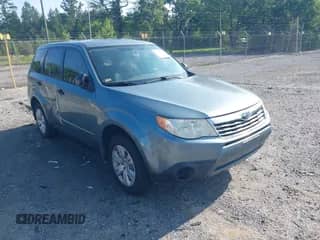 2009 Subaru Forester X with VIN JF2SH61619G790048, listed as a IAAI auction lot 42443035 with 144,967 mi miles and . Bid and sale history available at DreamBid. Image 1.