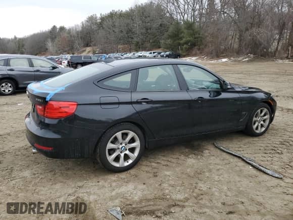 2014 BMW 3 Series 335i Gran Turismo xDrive with VIN WBA3X9C55ED153071, listed as a Copart auction lot 43015065 with 68,795 mi miles and Clean title. Bid and sale history available at DreamBid. Image 3.