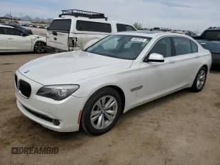 2011 BMW 7 Series 740Li with VIN WBAKB4C51BC574574, listed as a Copart auction lot 50425125 with 78,968 mi miles and Salvage title. Bid and sale history available at DreamBid. Image 1.