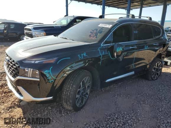 2022 Hyundai Santa Fe Calligraphy с VIN 5NMS5DAL4NH427330, выставлен на аукционе Copart как лот 65346475 с пробегом 17 266 миль миль и Списание • Salvage title. История ставок и продаж доступна на DreamBid. Изображение 1.