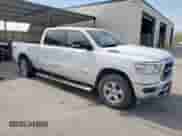 2022 Ram 1500 Big Horn with VIN 1C6SRFMT6NN400085, listed as a Copart auction lot 58599505 with 29,516 mi miles and Salvage title. Bid and sale history available at DreamBid. Image 4.