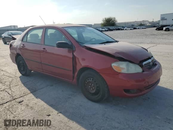 2005 Toyota Corolla S with VIN 2T1BR32E55C458140, listed as a Copart auction lot 81140345 with 193,415 mi miles and Salvage title. Bid and sale history available at DreamBid. Image 4.