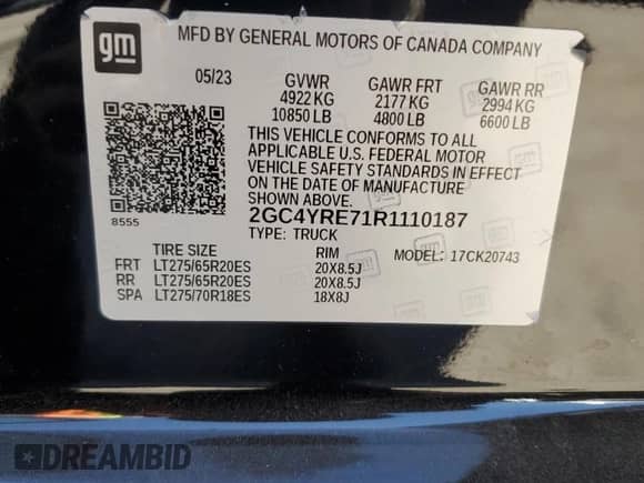 2024 Chevrolet Silverado 2500HD High Country с VIN 2GC4YRE71R1110187, выставлен на аукционе Copart как лот 67950315 с пробегом 34 257 миль миль и Списание • Salvage title. История ставок и продаж доступна на DreamBid. Изображение 13.