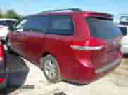 2013 Toyota Sienna LE AAS with VIN 5TDKK3DCXDS327016, listed as a IAAI auction lot 43321886 with 190,552 mi miles and . Bid and sale history available at DreamBid. Image 3.