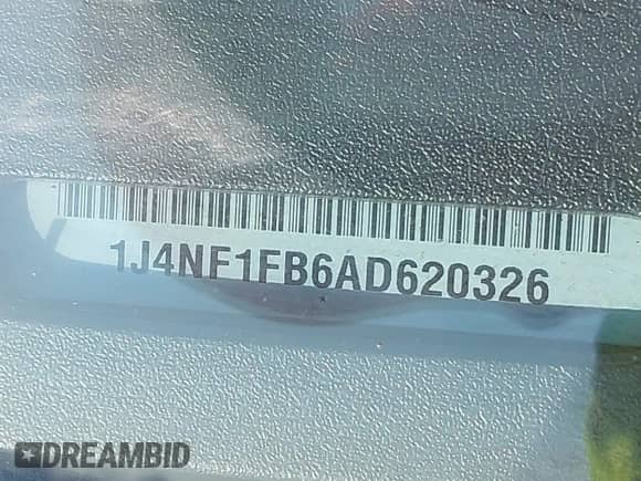 2010 Jeep Compass Latitude с VIN 1J4NF1FB6AD620326, выставлен на аукционе IAAI как лот 41779502 с пробегом 92 550 миль миль и . История ставок и продаж доступна на DreamBid. Изображение 9.