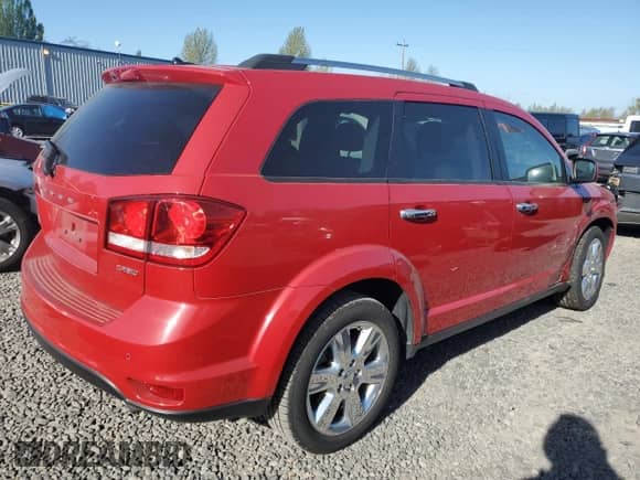 2012 Dodge Journey Crew with VIN 3C4PDCDG3CT296764, listed as a Copart auction lot 53330005 with 38,894 mi miles and Salvage title. Bid and sale history available at DreamBid. Image 3.