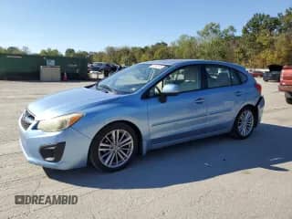 2012 Subaru Impreza Premium with VIN JF1GPAD6XCH219686, listed as a Copart auction lot 85149115 with 111,105 mi miles and Salvage title. Bid and sale history available at DreamBid. Image 1.