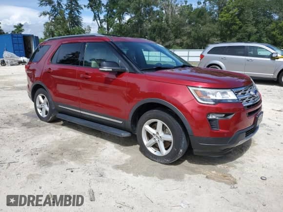 2018 Ford Explorer XLT с VIN 1FM5K7DH1JGB75421, выставлен на аукционе Copart как лот 69801765 с пробегом 46 105 миль миль и Списание • Salvage title. История ставок и продаж доступна на DreamBid. Изображение 4.