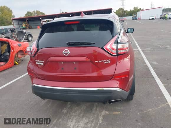 2017 Nissan Murano Platinum с VIN 5N1AZ2MH9HN203775, выставлен на аукционе IAAI как лот 43511324 с пробегом 134 239 миль миль и . История ставок и продаж доступна на DreamBid. Изображение 16.