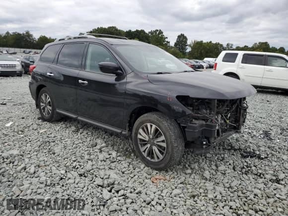 2020 Nissan Pathfinder S z VIN 5N1DR2AN0LC648210, wystawiony jako Copart lot #80644265 z przebiegiem 67 046 mil mil oraz Szkoda całkowita • Salvage title. Historia ofert i sprzedaży dostępna na DreamBid. Obrazek 4.