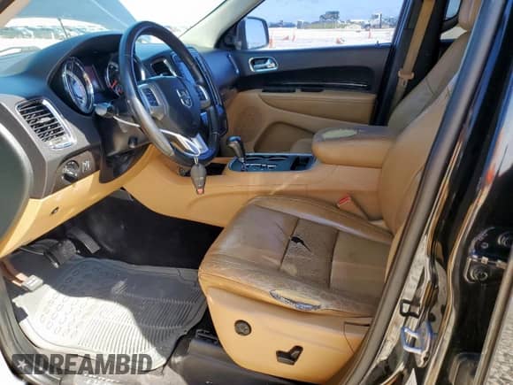 2011 Dodge Durango Citadel with VIN 1D4SD5GT7BC613523, listed as a Copart auction lot 57176925 with 174,702 mi miles and Salvage title. Bid and sale history available at DreamBid. Image 7.