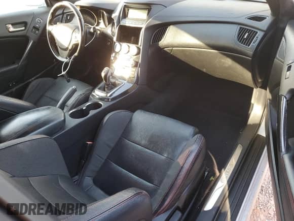 2015 Hyundai Genesis Coupe R-Spec with VIN KMHHU6KJ9FU124751, listed as a Copart auction lot 88262065 with 63,257 mi miles and Salvage title. Bid and sale history available at DreamBid. Image 8.