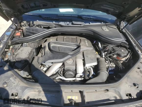 2017 Mercedes-Benz GLS 63 AMG with VIN 4JGDF7FE7HA781175, listed as a Copart auction lot 48396705 with Not provided miles and Salvage title. Bid and sale history available at DreamBid. Image 12.