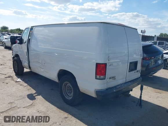 2013 Ford Econoline Cargo Commercial with VIN 1FTNE1EW1DDB34038, listed as a IAAI auction lot 42785150 with 306,839 mi miles and . Bid and sale history available at DreamBid. Image 3.