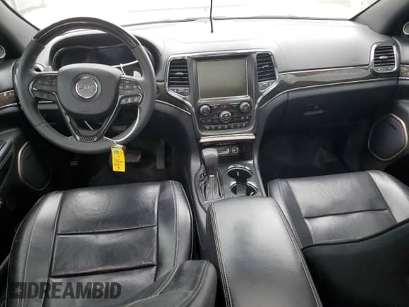 2017 Jeep Grand Cherokee Overland with VIN 1C4RJFCG9HC635387, listed as a Copart auction lot 67258495 with Not provided miles and Salvage title. Bid and sale history available at DreamBid. Image 8.