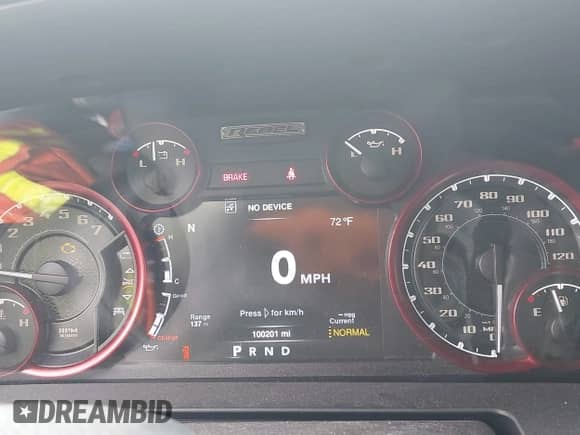 2015 Ram 1500 Rebel with VIN 1C6RR7YTXFS785507, listed as a IAAI auction lot 42172925 with 100,201 mi miles and . Bid and sale history available at DreamBid. Image 7.