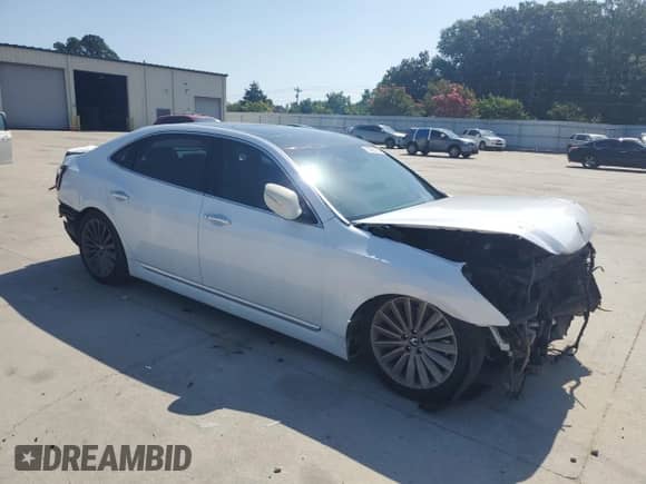 2014 Hyundai Equus Ultimate with VIN KMHGH4JH1EU086952, listed as a Copart auction lot 63856095 with 207,806 mi miles and Salvage title. Bid and sale history available at DreamBid. Image 4.