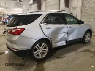 2018 Chevrolet Equinox Premier with VIN 2GNAXWEX2J6224346, listed as a Copart auction lot 81784205 with 76,361 mi miles and Salvage title. Bid and sale history available at DreamBid. Image 3.