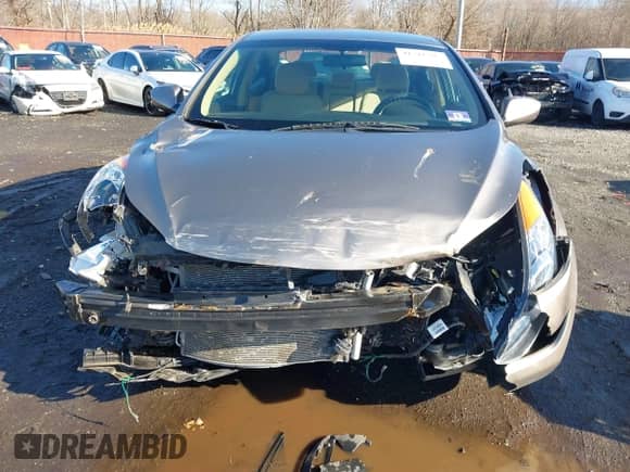 2013 Hyundai Elantra GLS with VIN 5NPDH4AE0DH396788, listed as a IAAI auction lot 41216205 with 40,749 mi miles and . Bid and sale history available at DreamBid. Image 12.