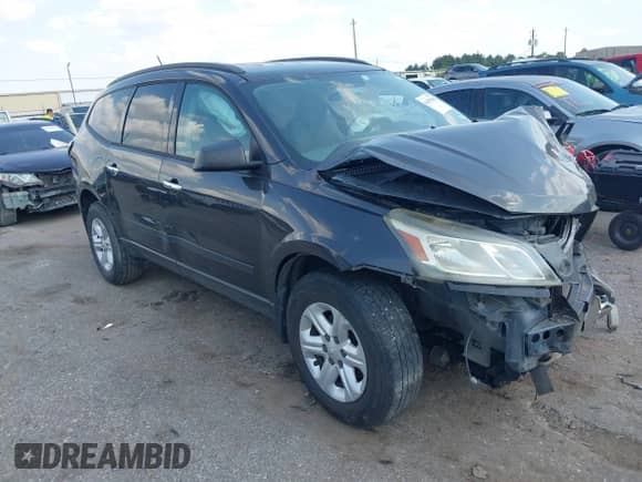 2015 Chevrolet Traverse LS with VIN 1GNKRFED2FJ347854, listed as a IAAI auction lot 43155186 with 200,978 mi miles and . Bid and sale history available at DreamBid. Image 1.