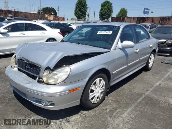 2004 Hyundai Sonata with VIN KMHWF25H54A928224, listed as a Copart auction lot 68222125 with 161,626 mi miles and Salvage title. Bid and sale history available at DreamBid. Image 1.
