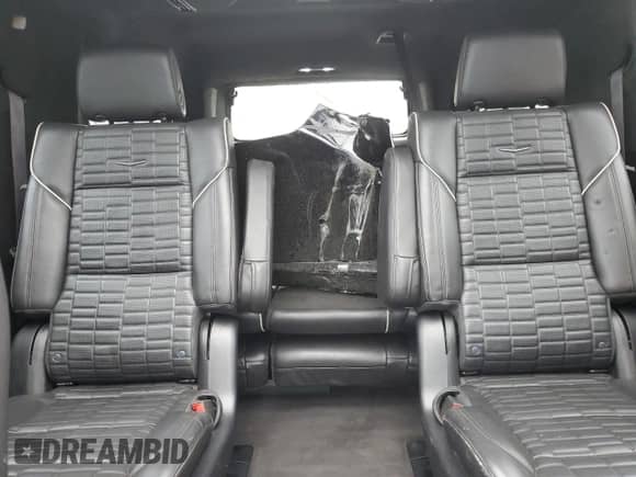 2023 Cadillac Escalade ESV 4WD Sport Platinum z VIN 1GYS4RKL1PR156900, wystawiony jako Copart lot #56356725 z przebiegiem 107 759 mil mil oraz Czysty tytuł • Clean title. Historia ofert i sprzedaży dostępna na DreamBid. Obrazek 10.