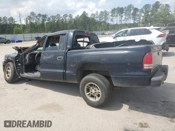 2000 Dodge Dakota Sport with VIN 1B7GL2AN0YS677609, listed as a Copart auction lot 51092665 with Not provided miles and Salvage title. Bid and sale history available at DreamBid. Image 2.