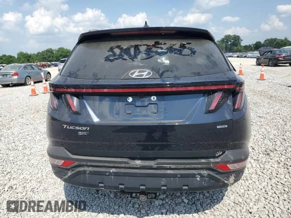 2023 Hyundai Tucson XRT with VIN KM8JFCAE0PU207565, listed as a Copart auction lot 62183665 with Not provided miles and Salvage title. Bid and sale history available at DreamBid. Image 6.