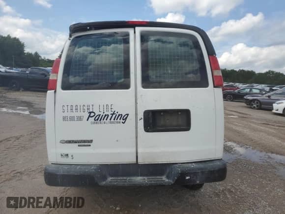 2016 Chevrolet Express Cargo с VIN 1GCWGAFF1G1318205, выставлен на аукционе Copart как лот 59758985 с пробегом 147 495 миль миль и Списание • Salvage title. История ставок и продаж доступна на DreamBid. Изображение 6.