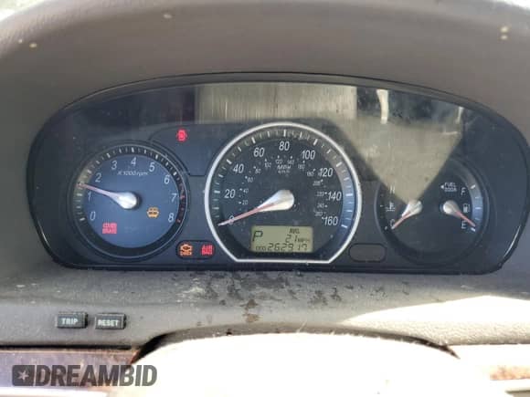 2006 Hyundai Sonata GLS with VIN 5NPEU46F06H153731, listed as a Copart auction lot 80517575 with 262,917 mi miles and Salvage title. Bid and sale history available at DreamBid. Image 9.