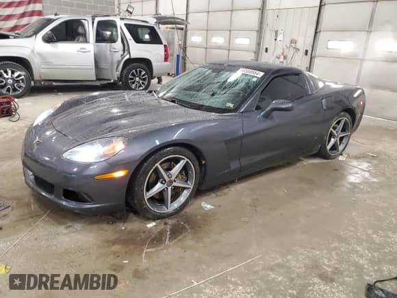 2011 Chevrolet Corvette 1LT with VIN 1G1YA2DW3B5103146, listed as a Copart auction lot 83588664 with 50,949 mi miles and Salvage title. Bid and sale history available at DreamBid. Image 1.
