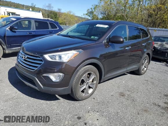 2016 Hyundai Santa Fe SE with VIN KM8SMDHF9GU152130, listed as a Copart auction lot 82317695 with 179,371 mi miles and Clean title. Bid and sale history available at DreamBid. Image 1.