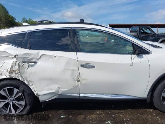 2020 Nissan Murano SV with VIN 5N1AZ2BJ9LN113377, listed as a IAAI auction lot 43372336 with 128,185 mi miles and . Bid and sale history available at DreamBid. Image 14.