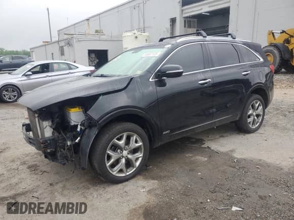 2016 Kia Sorento SXL с VIN 5XYPKDA19GG032649, выставлен на аукционе Copart как лот 55687105 с пробегом 115 861 миль миль и Чистый • Clean title. История ставок и продаж доступна на DreamBid. Изображение 1.
