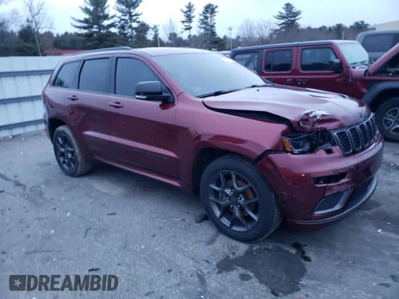 2019 Jeep Grand Cherokee Limited X z VIN 1C4RJFBT5KC728929, wystawiony jako Copart lot #80827854 z przebiegiem 150 089 mil mil oraz Szkoda całkowita • Salvage title. Historia ofert i sprzedaży dostępna na DreamBid. Obrazek 4.