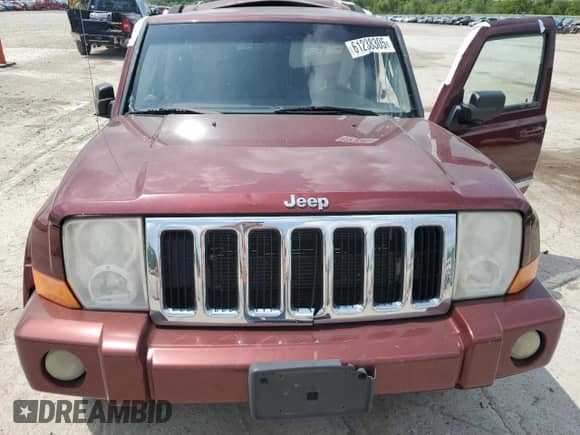 2007 Jeep Commander Limited z VIN 1J8HG58247C550546, wystawiony jako Copart lot #61238305 z przebiegiem Nie podano mil oraz Szkoda całkowita • Salvage title. Historia ofert i sprzedaży dostępna na DreamBid. Obrazek 11.