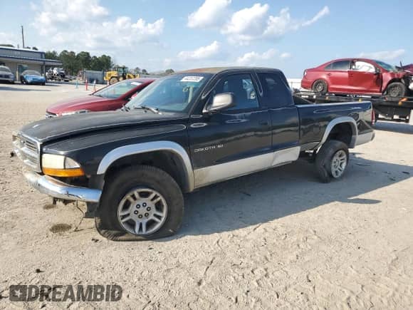 2001 Dodge Dakota with VIN 1B7GG22X41S309217, listed as a Copart auction lot 44257285 with 153,872 mi miles and Salvage title. Bid and sale history available at DreamBid. Image 1.