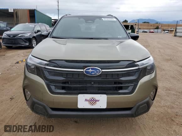 2025 Subaru Forester Touring Hybrid z VIN JF2SLSTDXSH414838, wystawiony jako Copart lot #80369995 z przebiegiem 2 657 mil mil oraz Szkoda całkowita • Salvage title. Historia ofert i sprzedaży dostępna na DreamBid. Obrazek 5.