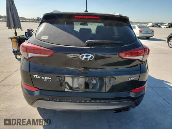 2016 Hyundai Tucson Limited z VIN KM8J33A20GU201411, wystawiony jako Copart lot #87003675 z przebiegiem 127 235 mil mil oraz Czysty tytuł • Clean title. Historia ofert i sprzedaży dostępna na DreamBid. Obrazek 6.