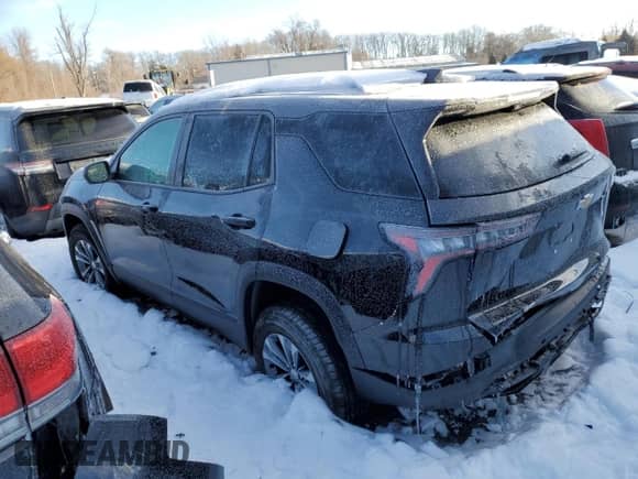 2025 Chevrolet Equinox AWD LT с VIN 3GNAXPEG4SL114501, выставлен на аукционе Copart как лот 42797145 с пробегом 1 393 миль миль и Списание • Salvage title. История ставок и продаж доступна на DreamBid. Изображение 2.