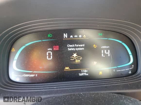 2023 Hyundai Venue SE с VIN KMHRB8A3XPU260087, выставлен на аукционе Copart как лот 67547214 с пробегом 16 979 миль миль и Списание • Salvage title. История ставок и продаж доступна на DreamBid. Изображение 9.