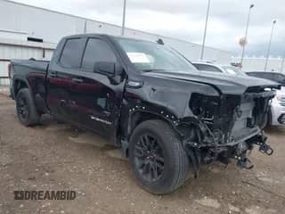 2024 GMC Sierra 1500 Pro with VIN 1GTRHAED8RZ371949, listed as a IAAI auction lot 42139971 with 16,753 mi miles and . Bid and sale history available at DreamBid. Image 1.