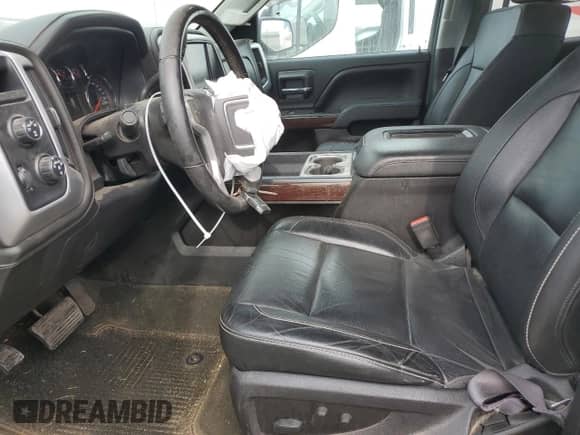 2016 GMC Sierra 1500 SLT with VIN 1GTV2NEC8GZ275055, listed as a Copart auction lot 82695224 with 151,347 mi miles and Salvage title. Bid and sale history available at DreamBid. Image 7.