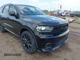 2017 Dodge Durango GT with VIN 1C4RDJDG1HC766788, listed as a IAAI auction lot 42483700 with 90,349 mi miles and . Bid and sale history available at DreamBid. Image 1.