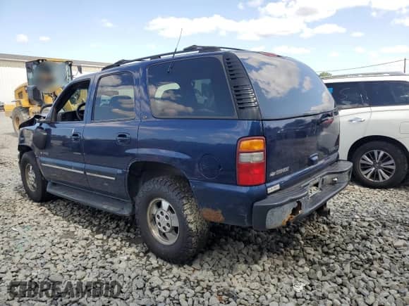 2001 Chevrolet Tahoe LT with VIN 1GNEK13T91R171989, listed as a Copart auction lot 80062185 with 175,339 mi miles and Salvage title. Bid and sale history available at DreamBid. Image 2.