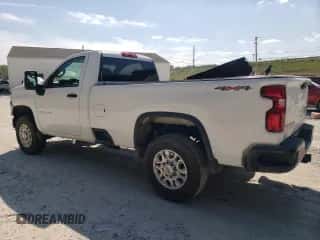 2024 Chevrolet Silverado 3500HD Work Truck с VIN 1GC3YSE71RF153620, выставлен на аукционе Copart как лот 71421264 с пробегом 14 166 миль миль и Списание • Salvage title. История ставок и продаж доступна на DreamBid. Изображение 2.