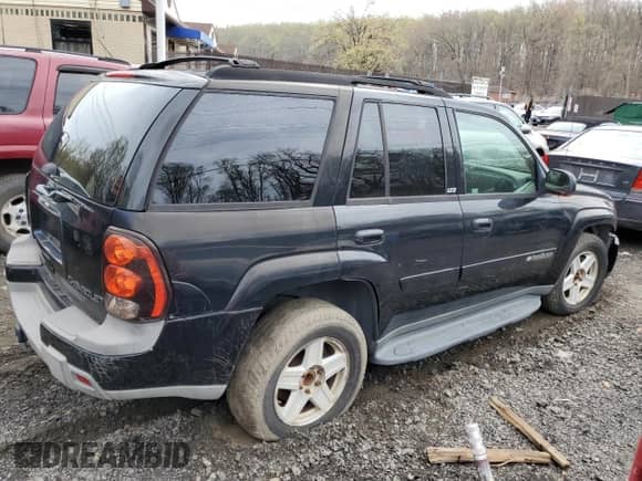 2002 Chevrolet TrailBlazer LS with VIN 1GNDT13S922463670, listed as a Copart auction lot 51736525 with 173,699 mi miles and Salvage title. Bid and sale history available at DreamBid. Image 3.