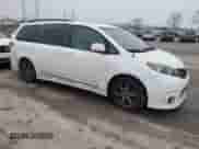 2011 Toyota Sienna SE with VIN 5TDXK3DC0BS122811, listed as a IAAI auction lot 41491159 with 337,201 mi miles and . Bid and sale history available at DreamBid. Image 1.