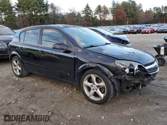 2008 Saturn Astra XR with VIN W08AT671885141130, listed as a Copart auction lot 80222344 with 141,522 mi miles and Clean title. Bid and sale history available at DreamBid. Image 4.