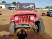 2000 Jeep Wrangler SE with VIN 1J4FA29P6YP703375, listed as a Copart auction lot 66914735 with 174,624 mi miles and Salvage title. Bid and sale history available at DreamBid. Image 5.